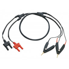 GW Instek GBM-01 Cavo di prova tipo 4W (clip Kelvin) (1,1m) 90V