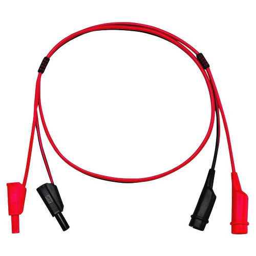 GW Instek GTL-203A Test Lead, Banana to Alligator, European Terminal, Max. Current 3A, 1m
