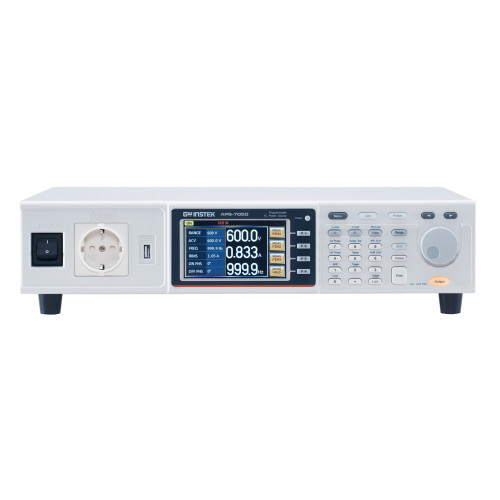 GW Instek APS-7050 AC Source 310V 16.8/2.1A 500VA USB, LAN interfaces, with EU Schuko Plug GW Instek APS-7050 AC Source 310V 16.8/2.1A 500VA USB, LAN interfaces, with EU Schuko Plug