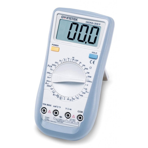 GW Instek GDM-357 3 1/2 (1999 Counts) Handheld Digital Multimeter GW Instek GDM-357 3 1/2 (1999 Counts) Handheld Digital Multimeter