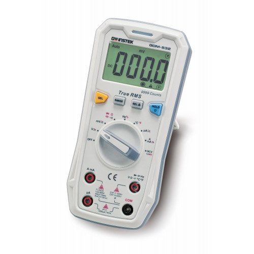 GW Instek GDM-532 Hand-Held Digital Multimeter 9999 Counts GW Instek GDM-532 Hand-Held Digital Multimeter 9999 Counts