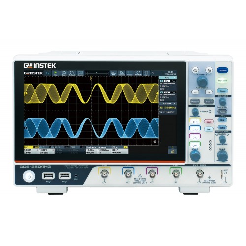GW Instek GDS-2354HG Oscilloscopio digitale con AFG 350 MHz, 4 canali GW Instek GDS-2354HG Oscilloscopio digitale con AFG 350 MHz, 4 canali