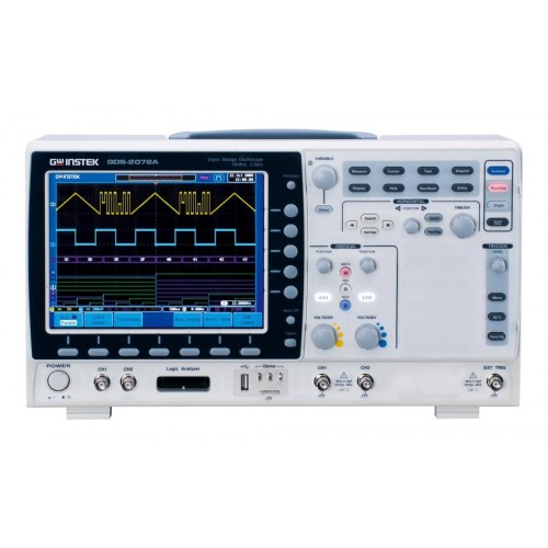 GW Instek GDS-2072A, 70MHz, 2-Channel, Digital Storage Oscilloscope GW Instek GDS-2072A, 70MHz, 2-Channel, Digital Storage Oscilloscope