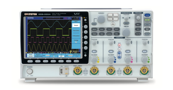 GW-Instek GDS-3504 500MHz 4-Channel Oscilloscope | Batter Fly