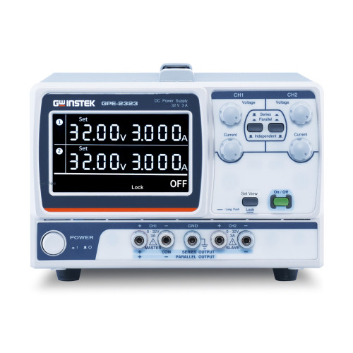 GW Instek GPE-2323 192W, 2 Channels, Linear DC Power Supply