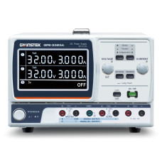 GW Instek GPE-3323A Linear DC Power Supply, 3 channels, 2 x 32V/3A, 5V/5A, 217W