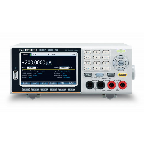 GW Instek GSM-20H10 Misuratore di precisione (SMU) ±210V, ±1.05A, 22W