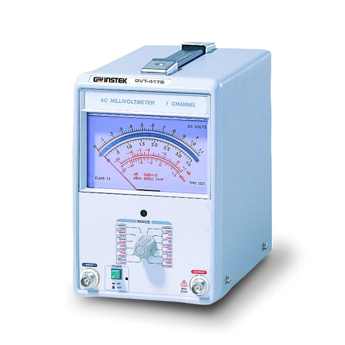 GW Instek GVT-417B 1 Channel AC Millivolt Meter