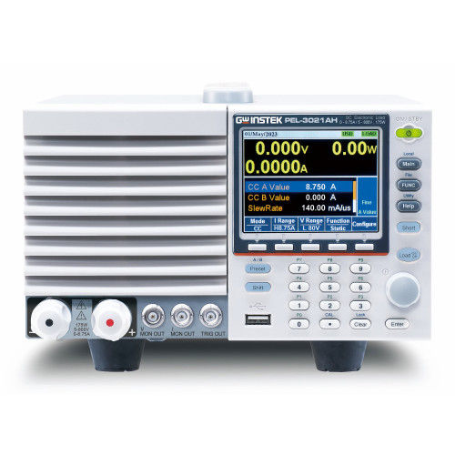 GW Instek PEL-3021AH DC Electronic Load 175W/800V/8,75A, Programmable, Single-Channel GW Instek PEL-3021AH DC Electronic Load 175W/800V/8,75A, Programmable, Single-Channel