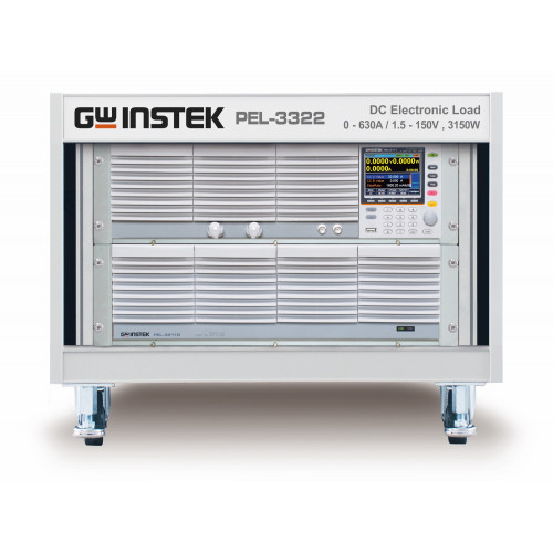 GW Instek PEL-3322A DC Electronic Load 3150W/150V/630A, Programmable, Single-Channel