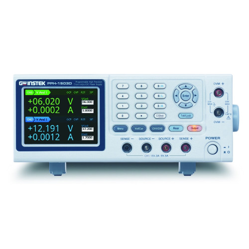 GW Instek PPH-1503D 45W/18W Programmable High Precision Linear DC Power Supply