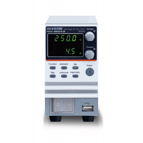 GW Instek PSW 250-4.5 Multi Range DC Power Supply 250V 4.5A 360W