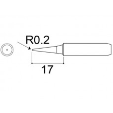 HAKKO 900M-T-I Soldering Tip Shape-I For 900M. 933. 935M. 376. 907. 913