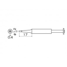 HAKKO 900S-T-1.2D Soldering Tip Shape-1.2D For 900S