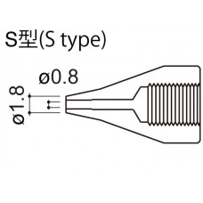 HAKKO A1496 S-Nozzle/0.8Mm For 815. 816