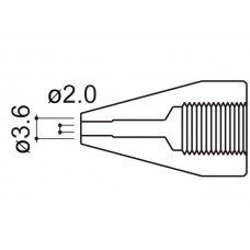 HAKKO A1503 Nozzle/2.0Mm For 815. 816