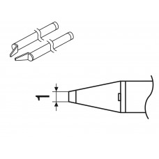 HAKKO A1379 - Hot Tweezer Tip for FX-8804/950 - 1 mm - 2/Pack