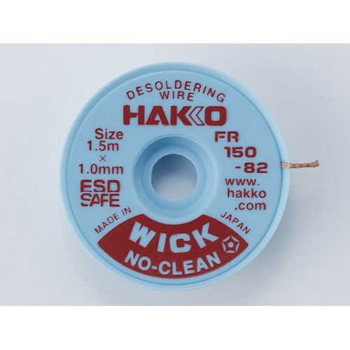HAKKO FR150-82 Desoldering Wire No Clean 1.0mm x 1.5m 