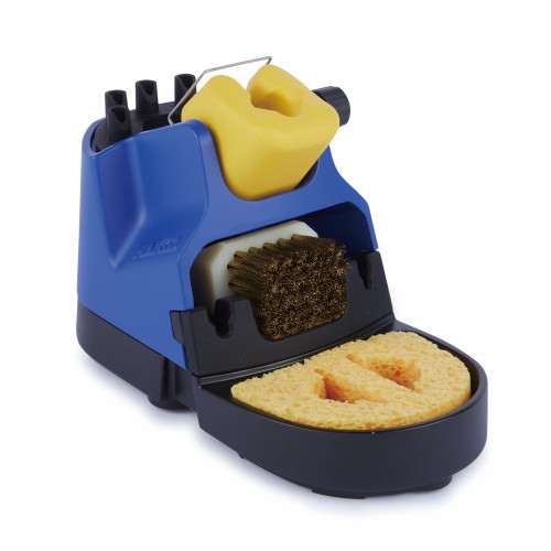 HAKKO FH215-814 Tweezer Holder with Cleaning Sponge and Cleaning Brush