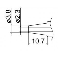 HAKKO N1-23 Nozzle/2.3Mm For FM-2024