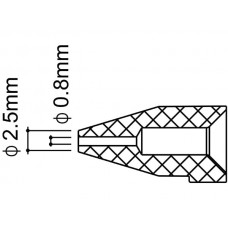 HAKKO N50B-03 Nozzle/0.8Mm For FR-300