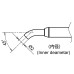 HAKKO NA01-CB20 Bent Nozzle Ø2.0 mm for FR-850 HAKKO NA01-CB20 Bent Nozzle Ø2.0 mm for FR-850