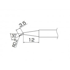 HAKKO T13-J02 Soldering Tip Shape-0.2J For FM-2026