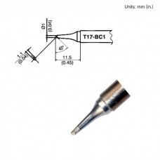HAKKO T17-BC1 Soldering Tip Shape-1Bc For FM-2026