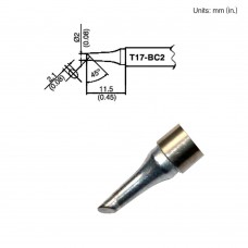 HAKKO T17-BC2 Soldering Tip Shape-2Bc For FM-2026