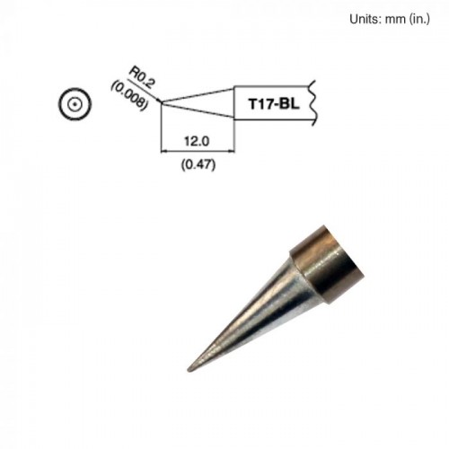 HAKKO T17-BL Soldering Tip Shape-Bl For FM-2026 HAKKO T17-BL Soldering Tip Shape-Bl For FM-2026
