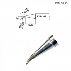 HAKKO T17-J02 Soldering Tip Shape-0.2J For FM-2026