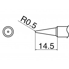 HAKKO T18-B Shape-B soldering tip for FX-8801