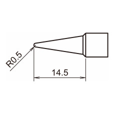 HAKKO T32-B Shape-B soldering tip for FX-8806