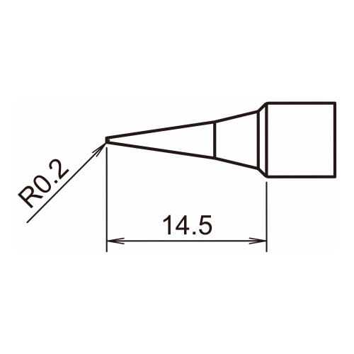 HAKKO T32-I Shape-I punta saldante per FX-8806 HAKKO T32-I Shape-I punta saldante per FX-8806