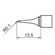 HAKKO T32-ILS Shape-ILS soldering tip for FX-8806
