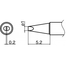 HAKKO T35-03D1 Shape 1D 350°C