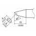 HAKKO T37-BC4060 Soldering Tip/ Shape-BC HOR: 4mm vrt: 6mm for FX-8004 and FX-8005 HAKKO T37-BC4060 Soldering Tip/ Shape-BC HOR: 4mm vrt: 6mm for FX-8004 and FX-8005