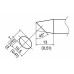 HAKKO T37-BC70105 Soldering Tip/ Shape-BC HOR: 7mm vrt: 10.5mm for FX-8004 and FX-8005 HAKKO T37-BC70105 Soldering Tip/ Shape-BC HOR: 7mm vrt: 10.5mm for FX-8004 and FX-8005