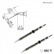 HAKKO T38-03J Soldering Tip, 350ﾟc/660ﾟf, Shape-Js For FX-1003