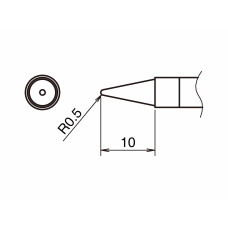 HAKKO T39-B05 Soldering Tip Shape-0.5B