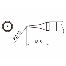 HAKKO T39-ILS015 Soldering Tip Shape-0.15ILS