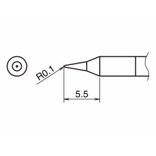 HAKKO T50-I01 Soldering Tip/Shape-0.1I