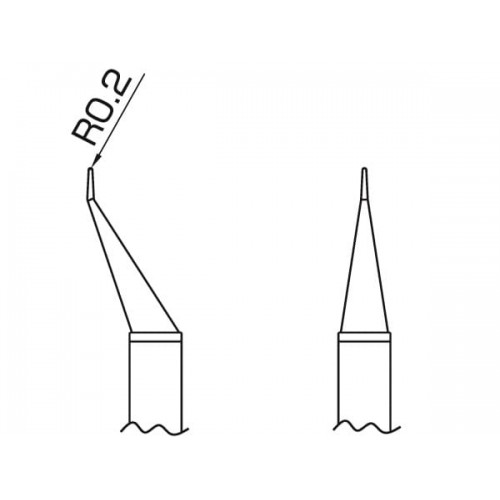 HAKKO T8-1001 Tip/Chip 0.5I For FM-2022 HAKKO T8-1001 Tip/Chip 0.5I For FM-2022