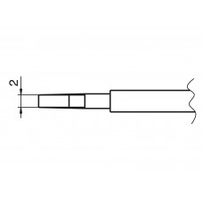 HAKKO T9-L2 2L Soldering blade for HAKKO FM-2023 and FM-206