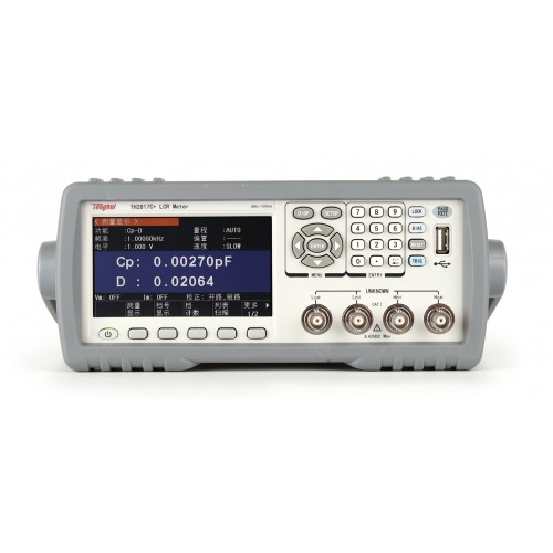 TECHMIZE TH2817C+, Misuratore LCR, Precisione di base: 0.1%, Frequenza fino a 100kHz TECHMIZE TH2817C+, Misuratore LCR, Precisione di base: 0.1%, Frequenza fino a 100kHz