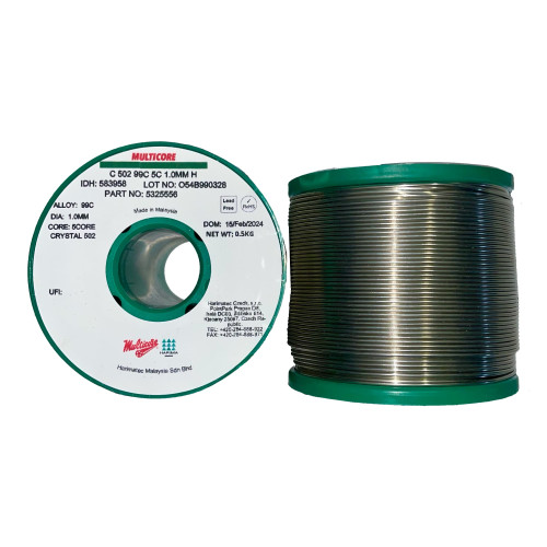 583958 Loctite 99C 502 5C Filo saldante senza piombo 1.00mm 500gr 583958 Loctite 99C 502 5C Filo saldante senza piombo 1.00mm 500gr