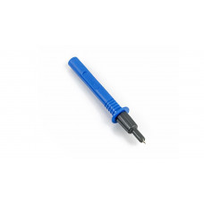 HT Instruments 404-IECB Measuring lead with extractable protection cap diam. 4mm, blue