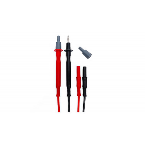 HT Instruments 4312-2 Pair of red/black professional tips 4mm straight HT Instruments 4312-2 Pair of red/black professional tips 4mm straight