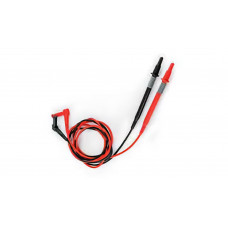 HT Instruments 4413-2 Pair of leads, 4mm tip, red/black protection, 90° banana connector