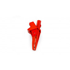 HT Italia 5004-IECR Coccodrillo per cavi con banana 4mm, rosso